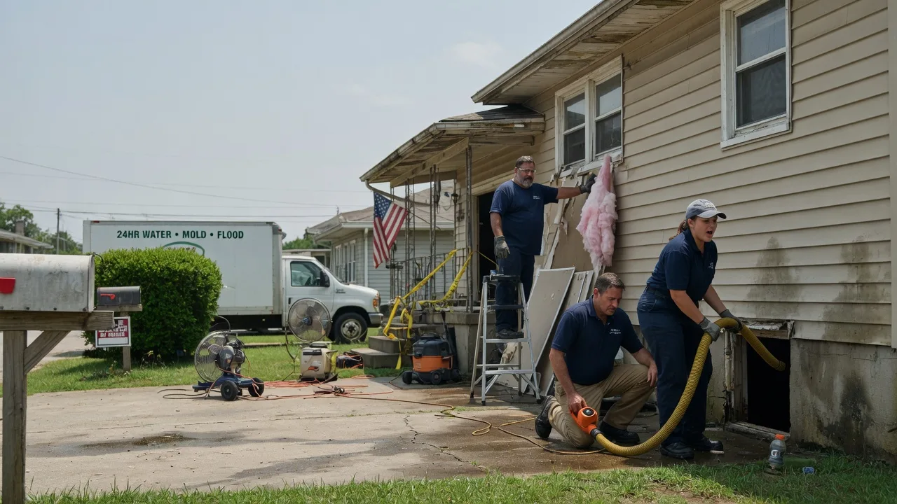 Water Damage Repair in Sheridan, IL near me